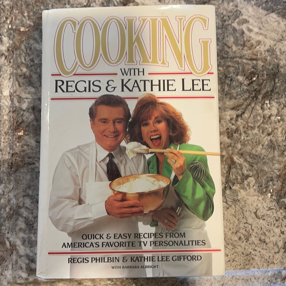 Regis and Kathie Lee cookbook